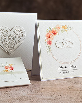 Pudełko na pieniądze dla Młodej Pary, WP 42A, Anna Art and Crafts