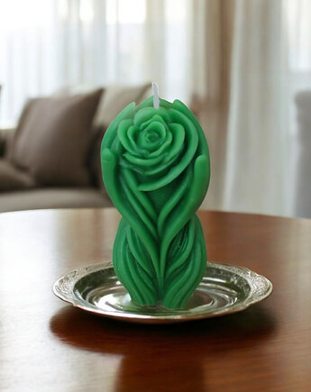 Świeca KOBIECA NATURA z wosku pszczelego, KEIT