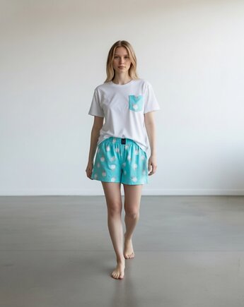 Piżama Unisex bawełniana w lody, HisOutfit