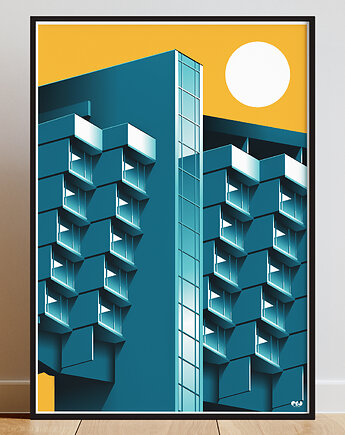 Plakat Hotel Forum, OKO MI SKOKO