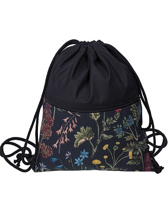 Worek FLOWERS, Gawka made by hand