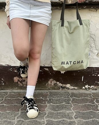 Torba Mr.m MATCHA - uszy skóra naturalna, Monkey Machine