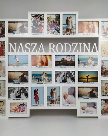 Multirama ramka na zdjęcia Nasza Rodzina 30 zdjęć prezent na święta, Wajdrew