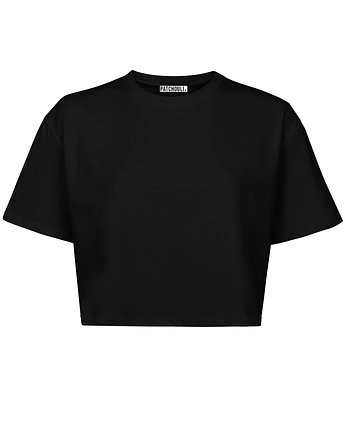 T-shirt Active Crop black, Patchouli