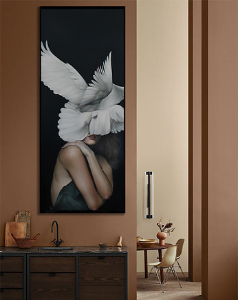 Kobieta Ptak - obraz, Lucci Design