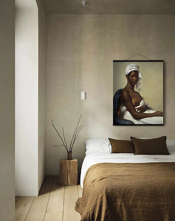 Duży obraz na płótnie - Portret czarnoskórej -  Marie - Guillemine Benoist, Dekoracje PATKA Patrycja Kita