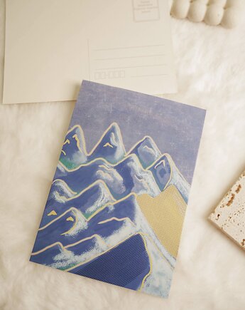 Pocztówka Ilustracja Góry, Maybe Jwlr