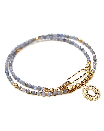 Tanzanit vol. 2 /choker/ - Szlachetna kolekcja /16.02.25/, KiKa pracownia