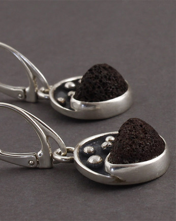 Z lawą - kolczyki, Marta Kepska