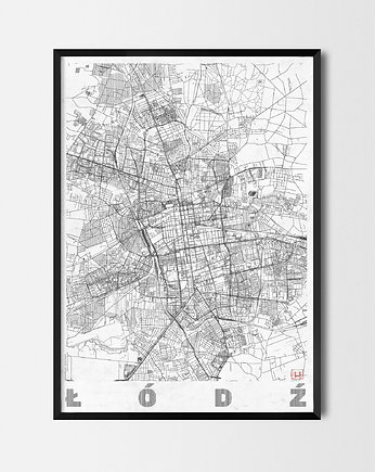 Plakat Łódź - CityArtPosters, CityArtPosters