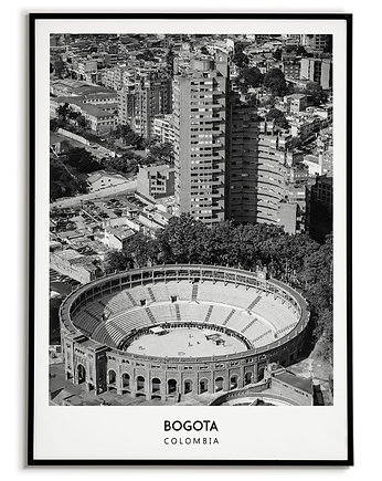 Plakat miasto Bogota KOLUMBIA obraz, Bajkowe Obrazki