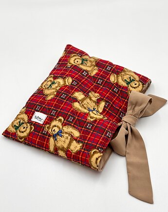 Otulacz na książkę Misie, wu handmade