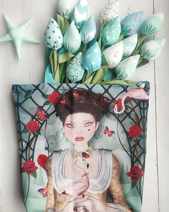 Wodoodporna, niezwykła torba "Alicja w krainie czarów", Diana Art