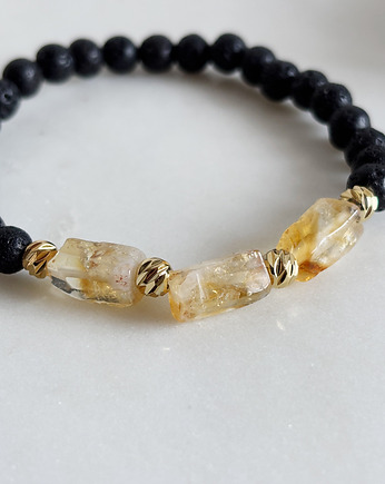 Bransoletka męska Cytryn, Chmolowska Jewellery