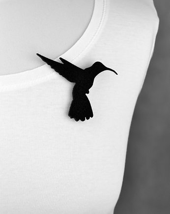 FeltHummingBird, felt label