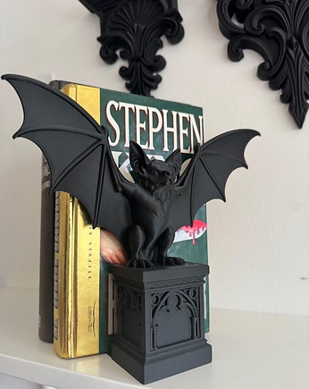 Podpórka pod książki - gotycki monument z nietoperzem - 60 kolorów, Spirit Of Copper