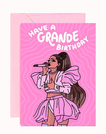 Kartka - Grande Birthday - Ariana, IvoAdventures