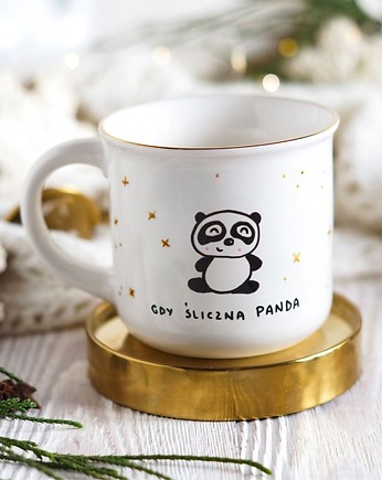 Świąteczny Kubek gdy Śliczna Panda, Pracownia Faramuszka