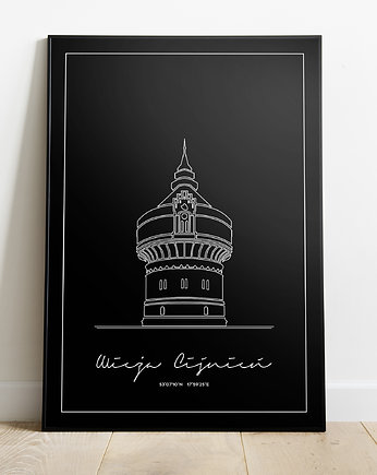 Plakat Architektura - Bydgoszcz - Wieża Ciśnień, Peszkowski Graphic