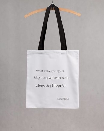 Torba z cytatem, Witkacy, Filiżanka, Golden Lips