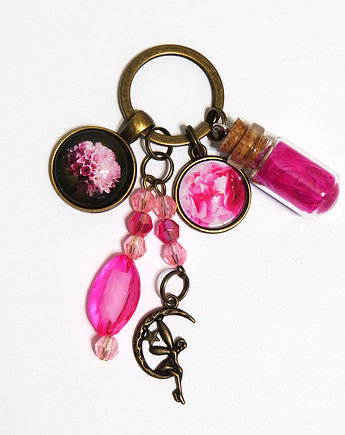 Breloczek - Kwiaty, wróżka, fiolka, yenoo