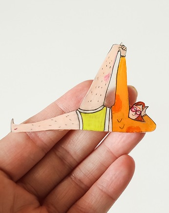 Broszka Fit Jesica, Pintura