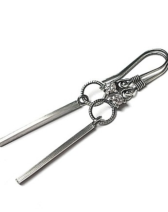 Kreski crystal kolczyki, Katia i krokodyl