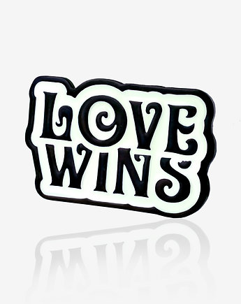 Pins napis "Love Wins", PINSWEAR