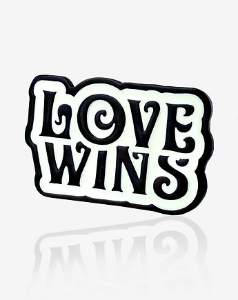 Pins napis "Love Wins", PINSWEAR
