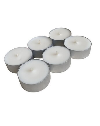 Bezzapachowe 6 szt./ tealight 85g- wosk sojowy, Coccola JEWELLERY