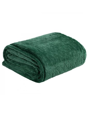 Koc Pled Narzuta Lossy Zielona 150x200 cm, MIA home