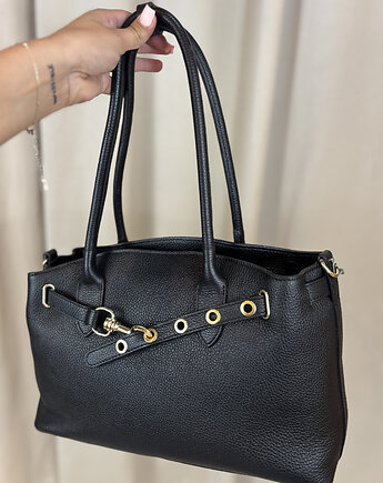 Skórzana torba Monica Nero, SOLO moda