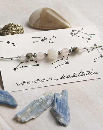 WAGA - zodiac collection - KWARC, JADEIT, JASPIS, kaktusia