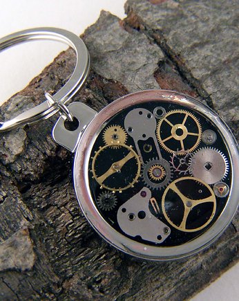 Mechaniczny brelok z otwieraczem do butelek 29, Zegarynki