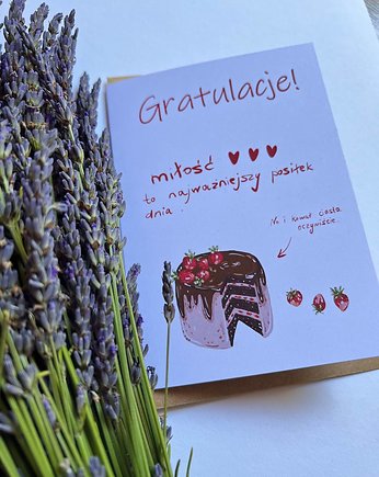 Kartka ślubna Miłość, JuliArt