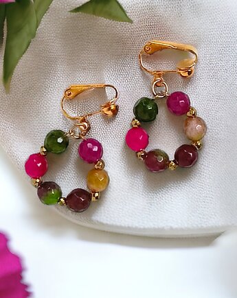 Kolekcja WIANKI : urocze klipsy : meadow, kaktusia