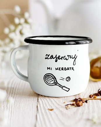 Kubek Emaliowany Tenisisty