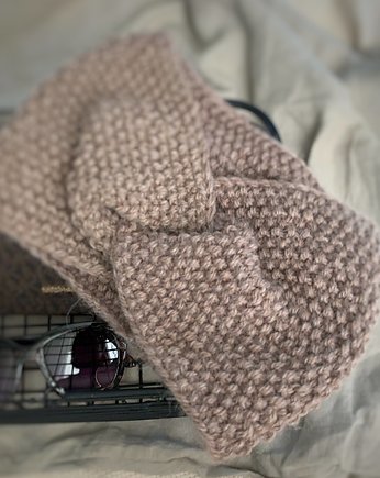 Opaska 100% wełna, NoToCo handmade