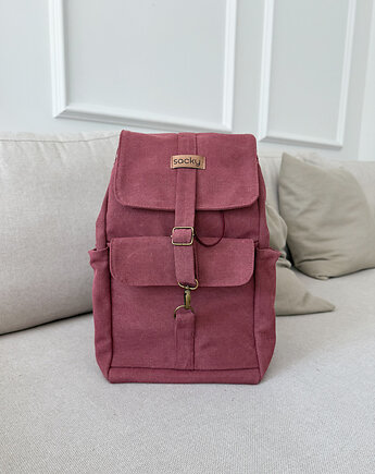 Plecak woskowany fly bordo, sacky bag