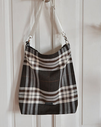 Bawełniana torba w kratę, modeMania