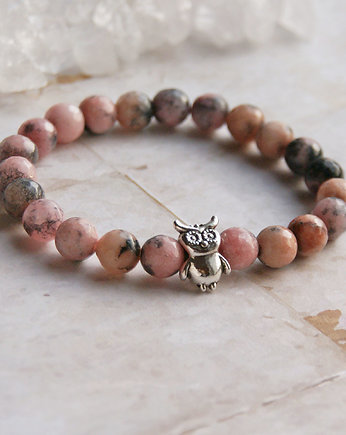 SOWA : pomysł na prezent : jadeit rodonitowy, kaktusia