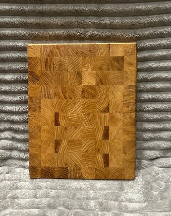 Dębowa deska sztorcowa 40x31,5x4 cm, Drewnomaniak Oskar Piotrowski