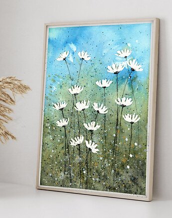 Kwiaty.  Plakat, Malgorzata Domanska