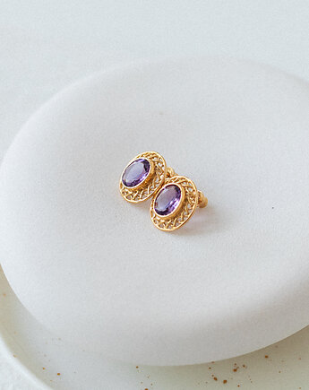 Kolczyki Paryżanka No. 6 pozłacane srebro, JEWELRY ANEW