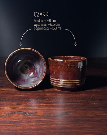 Zestaw dwóch czarek Terra Core, Nanos Ceramics