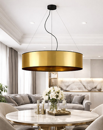 Lustrzana lampa sufitowa w stylu glamour PORTO MIRROR - fi 80 cm, LYSNE
