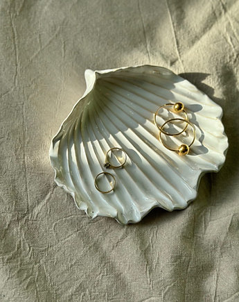 Ceramiczna muszla na biżuterię, Makatka Polka Ceramiczna