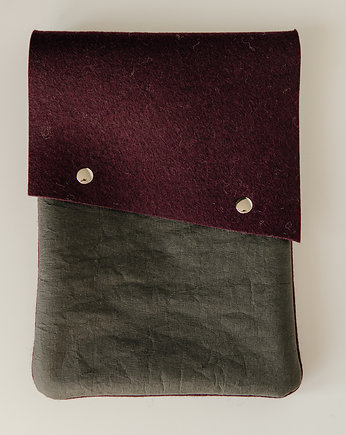Marmollada - etui filcowe MACBOOK 13" oberżyna + C, marmollada