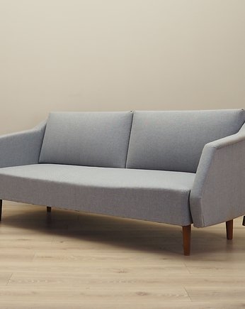 Sofa szara, duński design, lata 60, produkcja: Dania, Przetwory design
