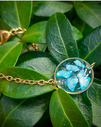 Bransoletka z turkusem, Figa handmade accessories